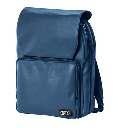 blue backpack