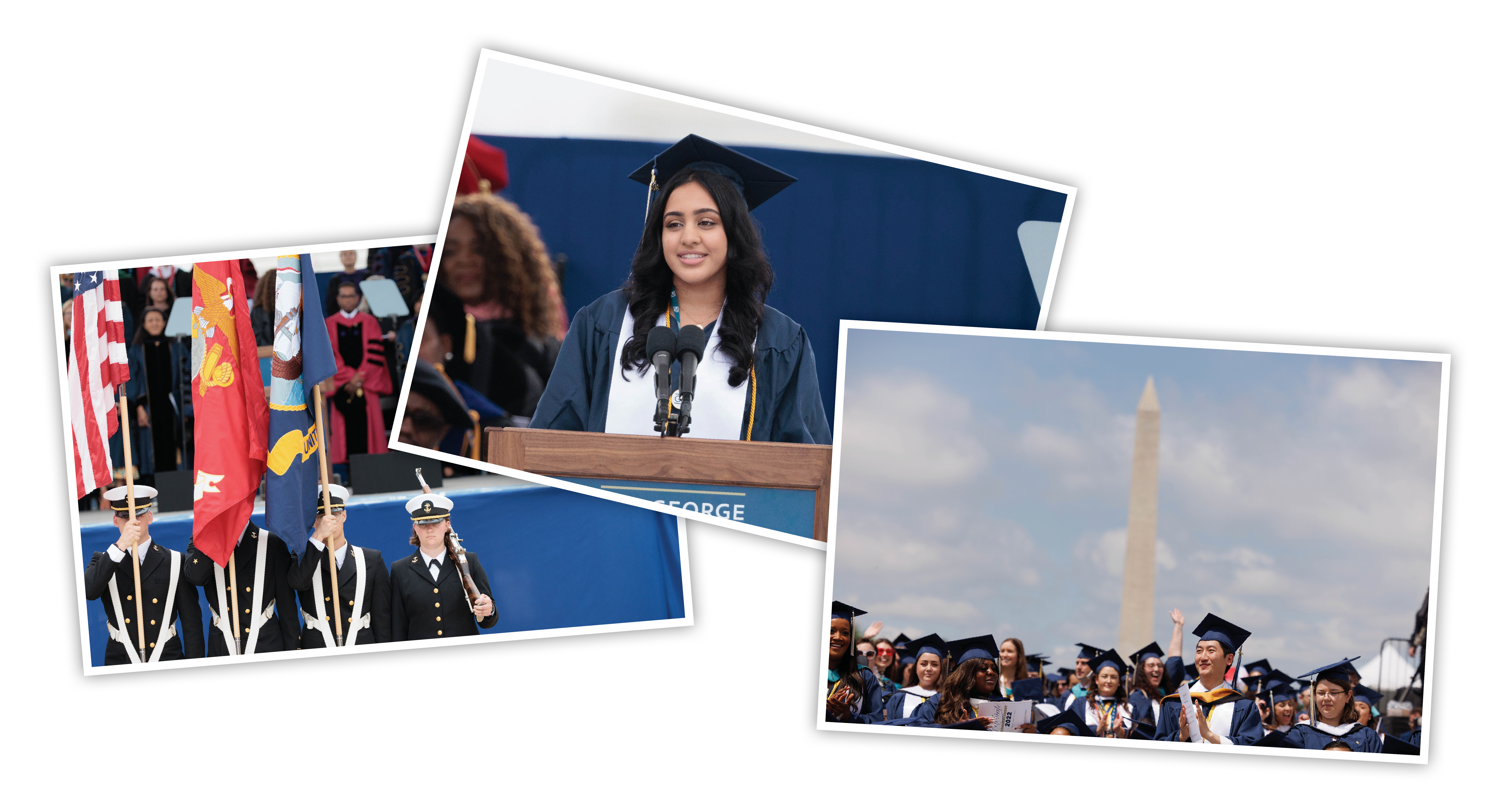 Student speaker and other general commencement 2022 photos