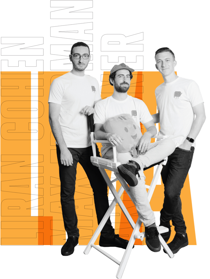 Liran Cohen, Max Friedman, and Ari Krasner