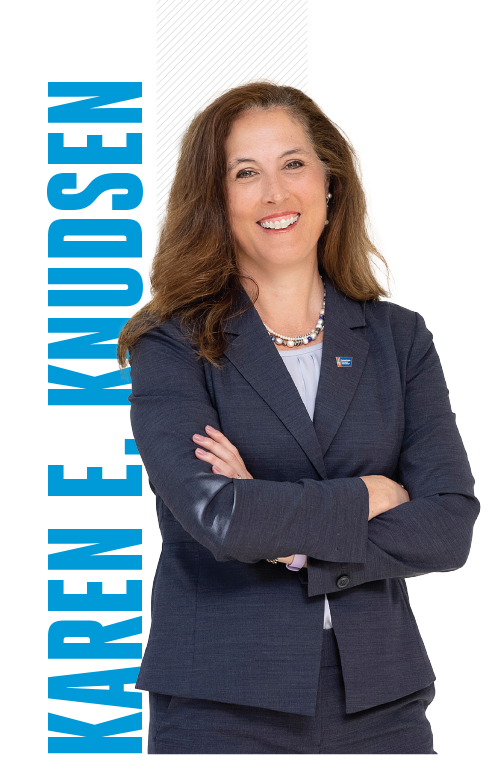 headshot of Karen Knudsen