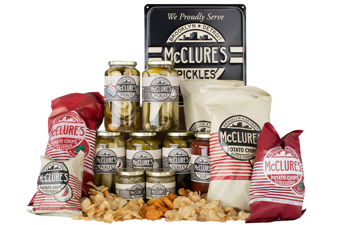 Pickles and chips