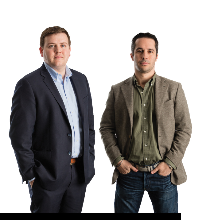 Program on Extremism Director Lorenzo Vidino (right) Deputy Director Seamus Hughes (left). (Photo/William Atkins)