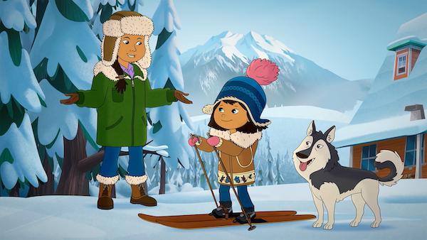 Still from Molly of Denali cartoon
