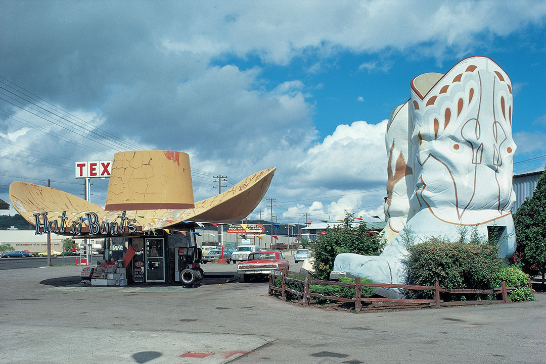 The Hat n’ Boots gas station