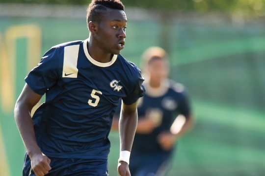 soccer player on mount vernon