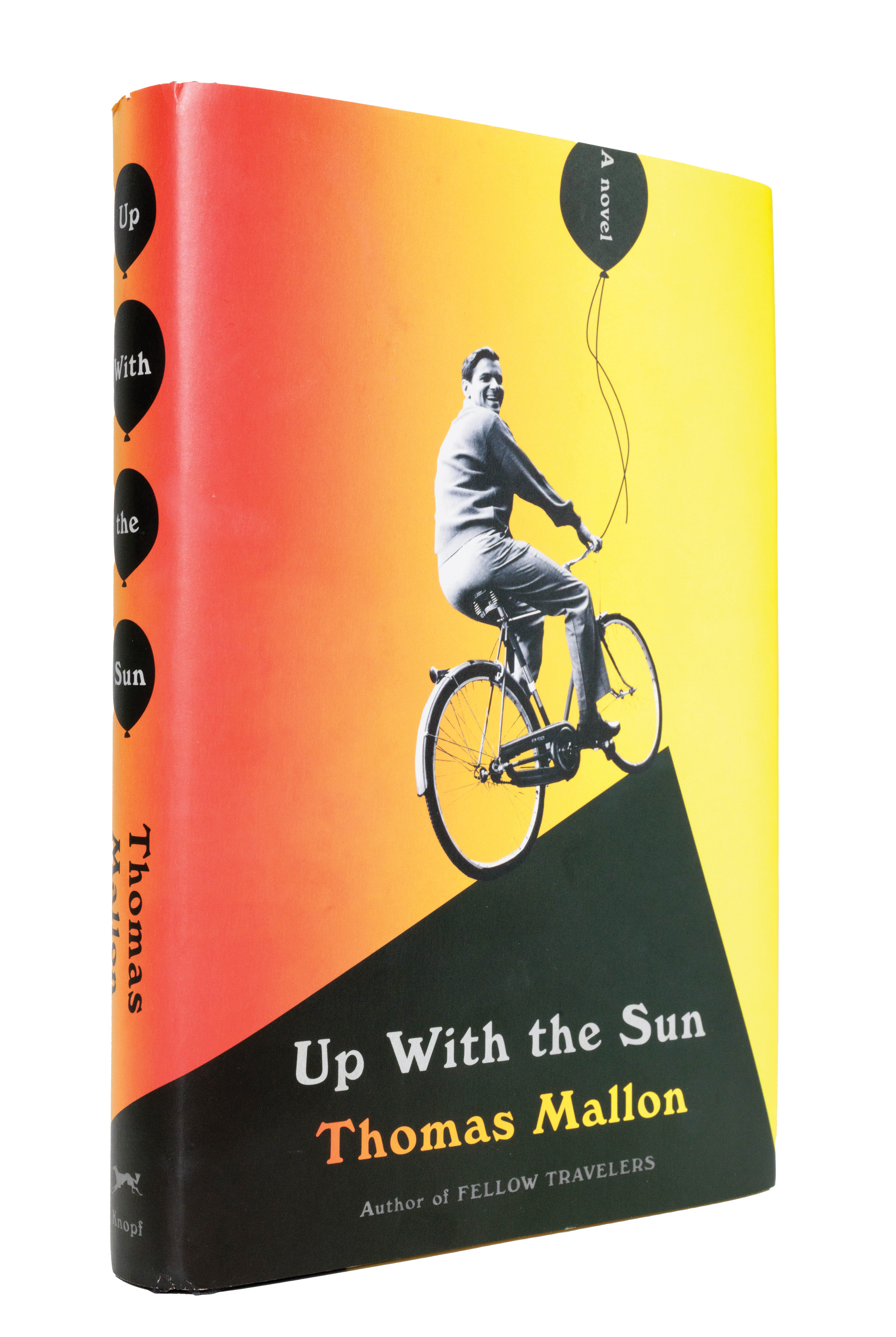 Book cover of “Up With the Sun” (Knopf, 2023) By Thomas Mallon