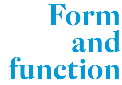 Form and function