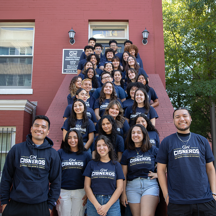 Group photo at the Cisneros Institute
