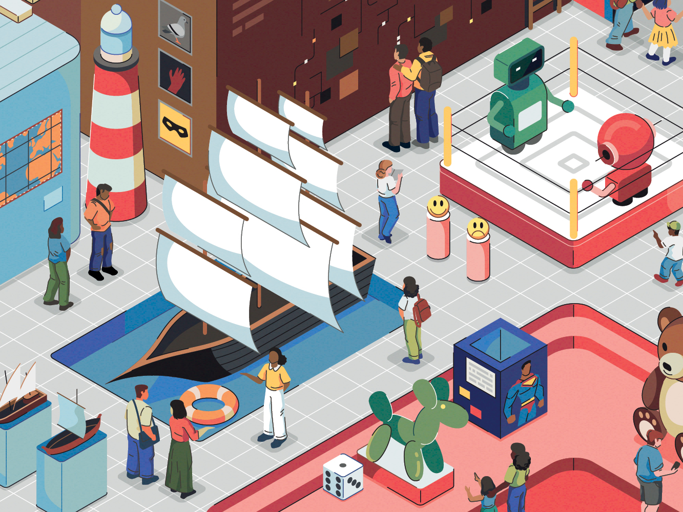 Museum illustration