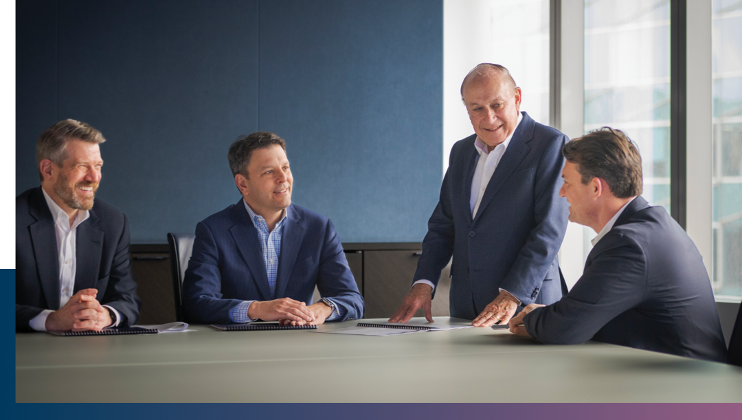 Shenkman in board room