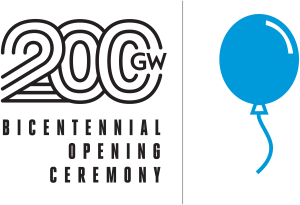 200 GW Bicentennial Logo