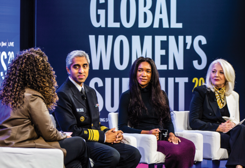 Germanotta participates in the “Washington Post Live” Global Women's Summit.