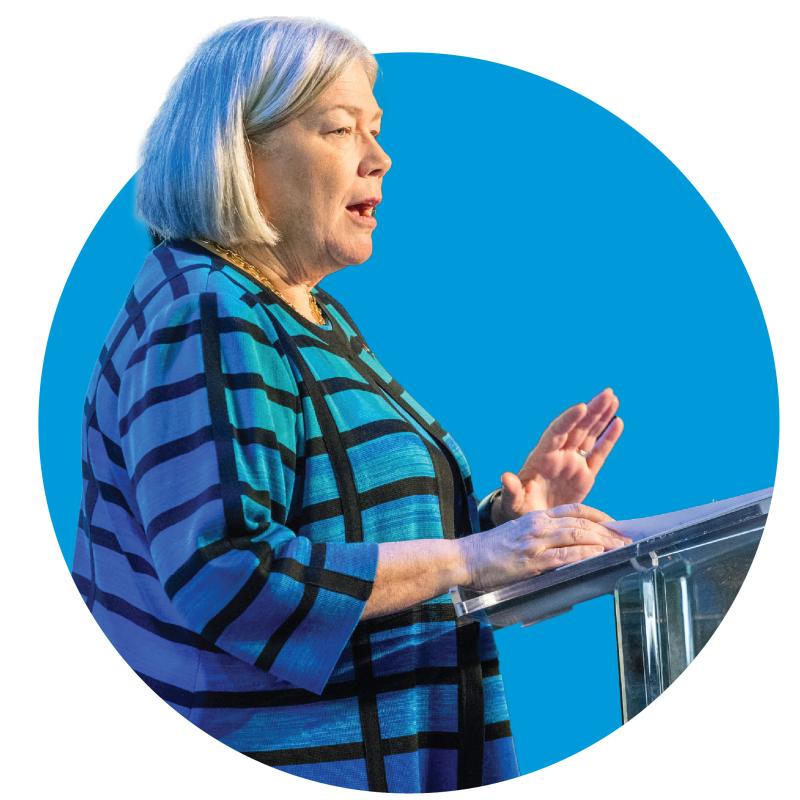 President Ellen Granberg