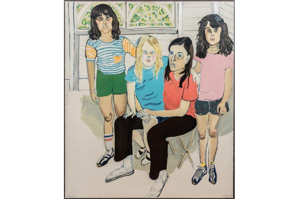 Alice Neel: The Family (Courtesy Luther W. Brady Art Gallery)