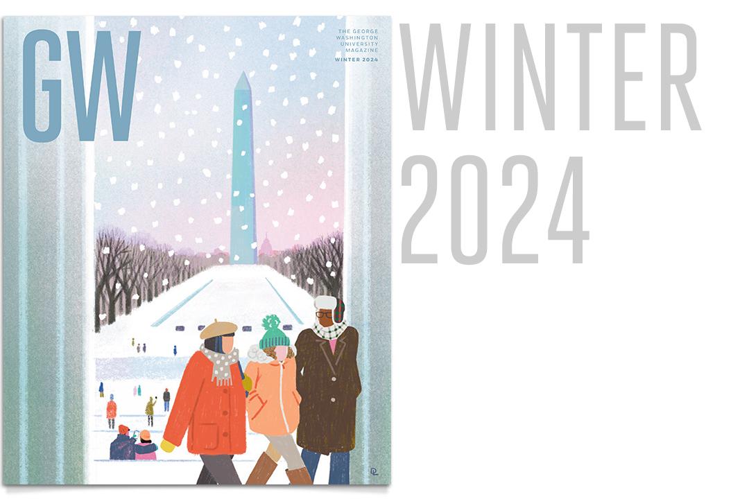 GW Magazine Winter 2024 cover