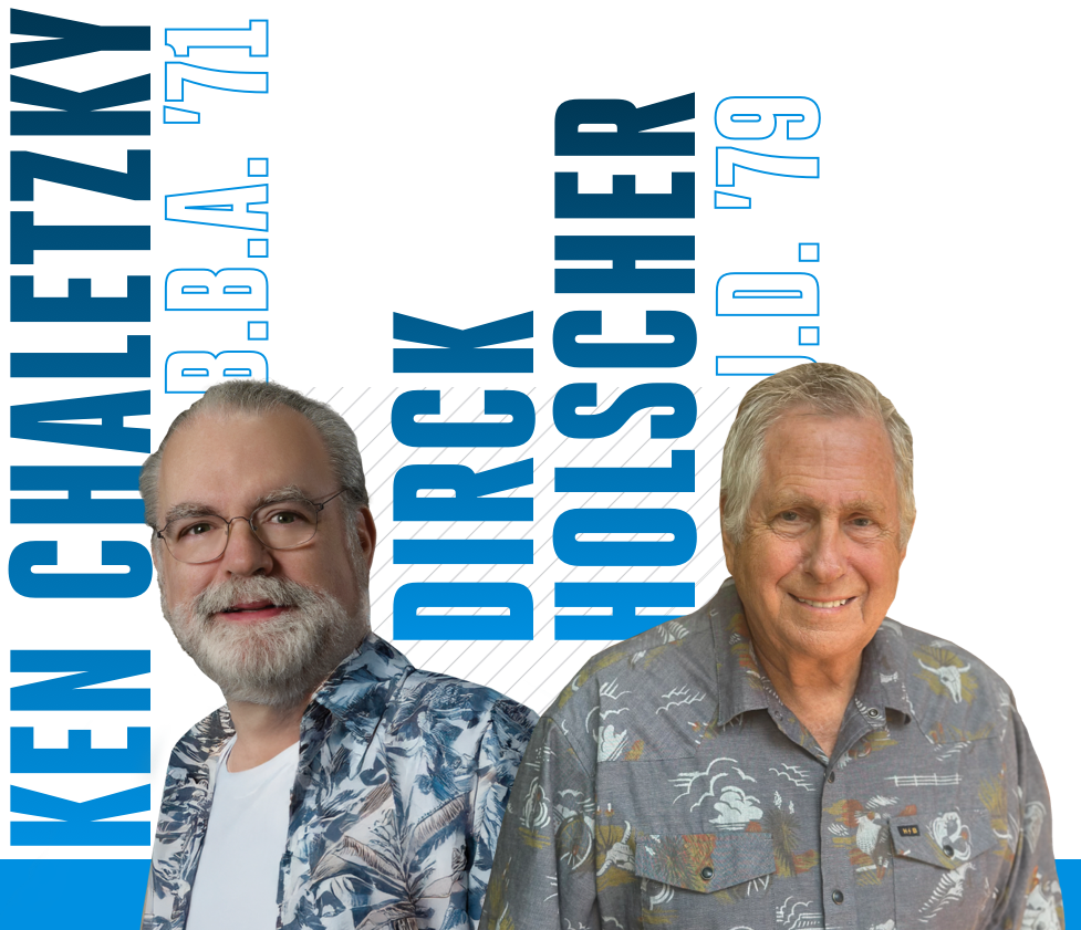 Ken Chaletzky and Dirck Holscher