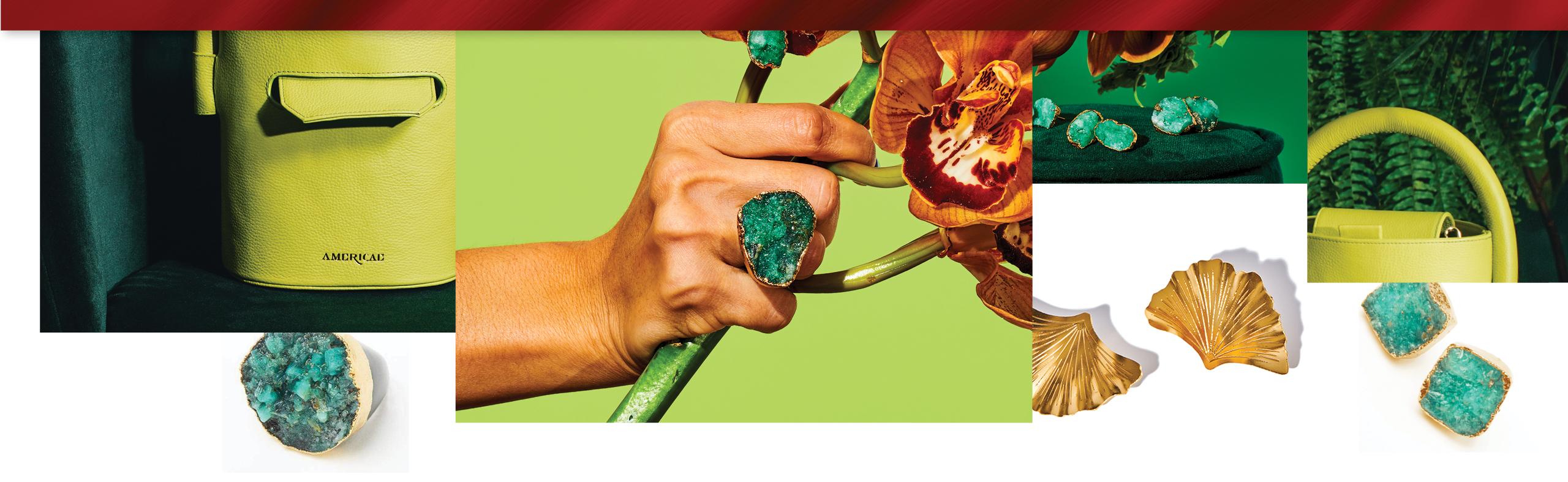 Various pieces of jewelry