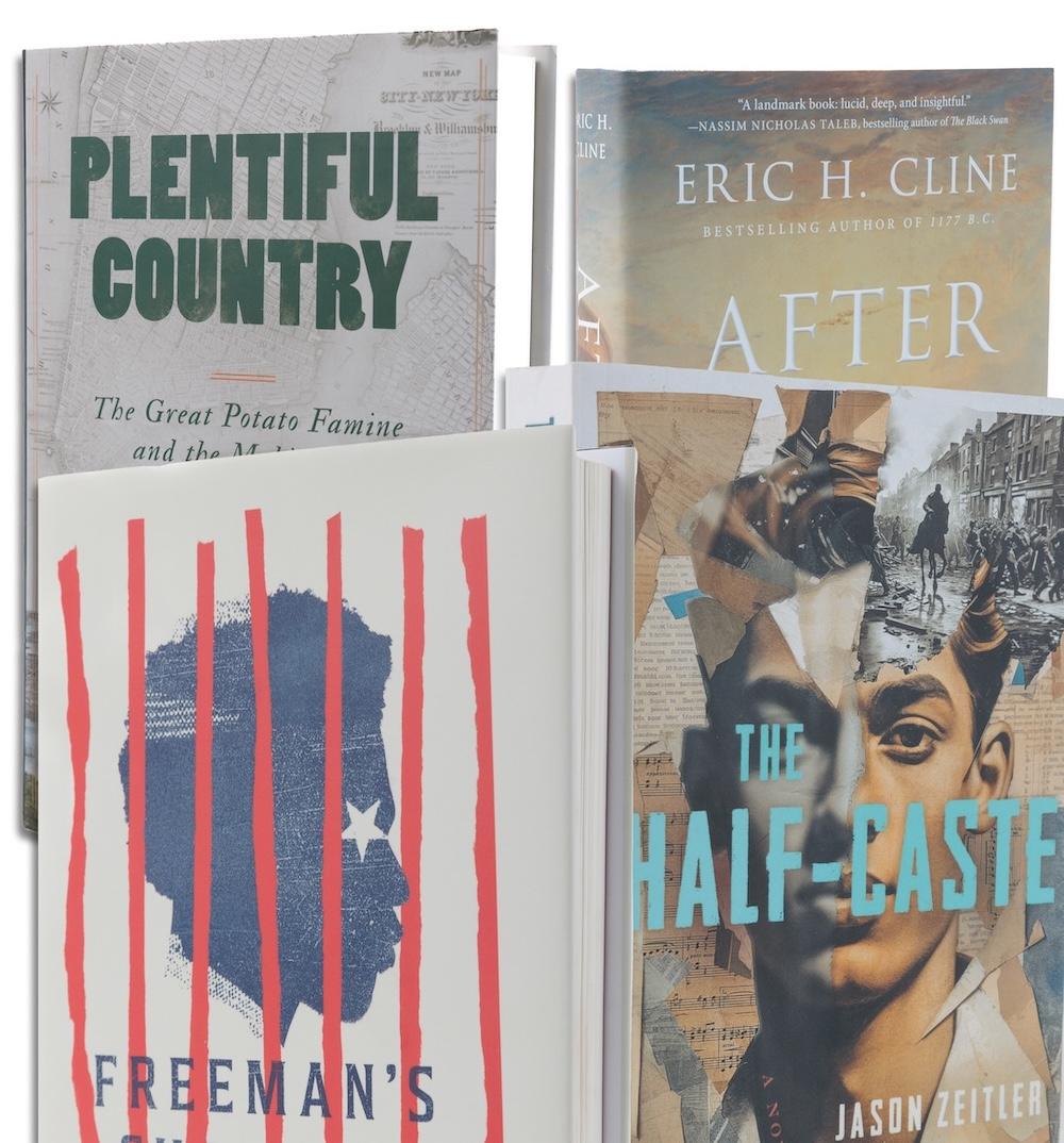 Collage of 4 book covers